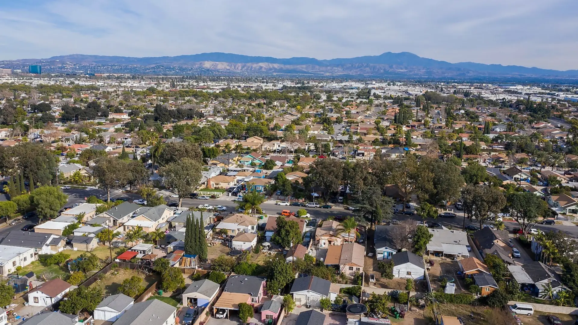 Sunny residential neighborhood streets near our Website Design Santa Ana CA agency.